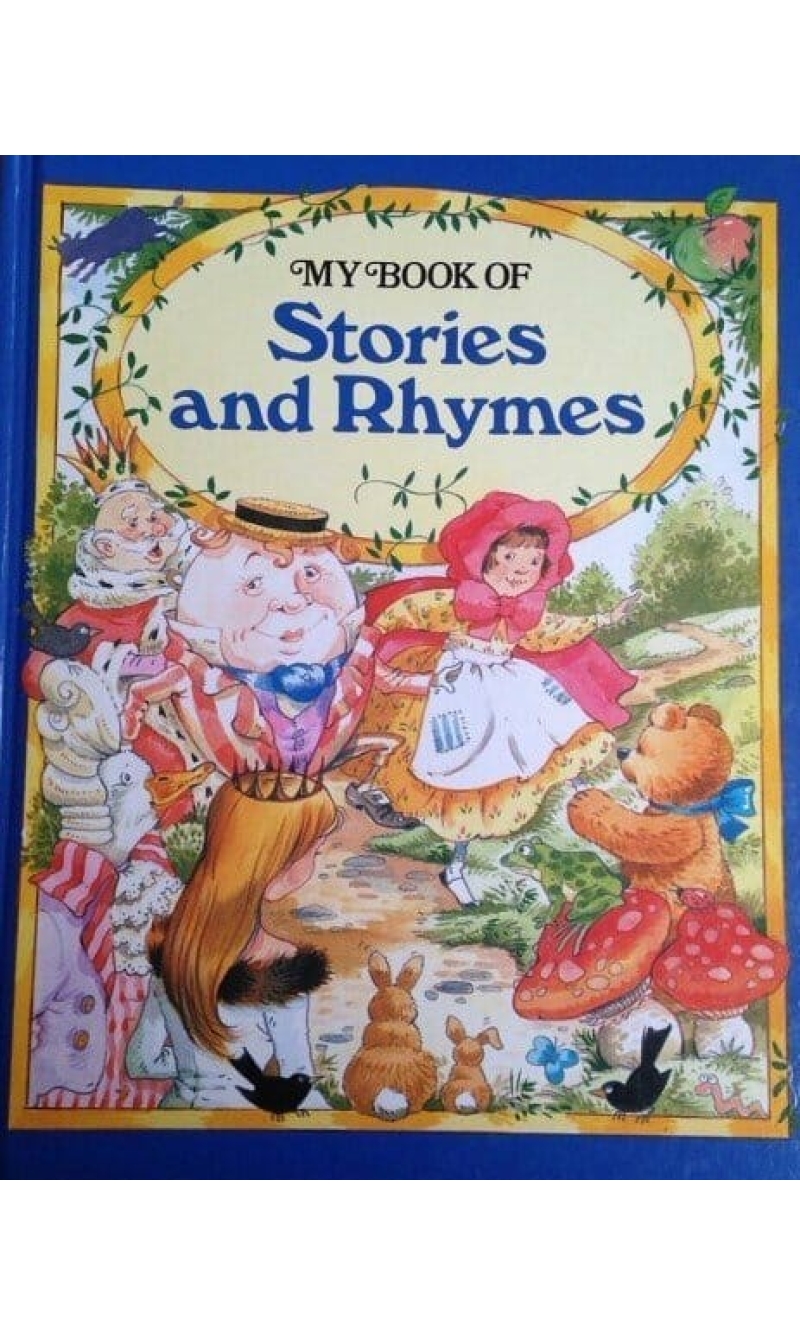 My Book Of Stories And Rhymes By Brown Watson Hardcover Book 12" x 10" - 191 Pages
