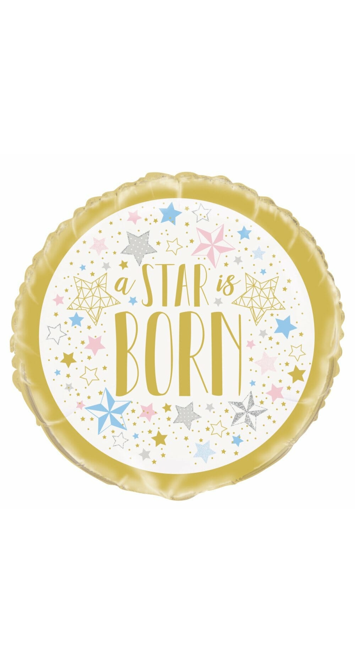 Twinkle Twinkle Little Star Round Foil Balloon 18 Inch