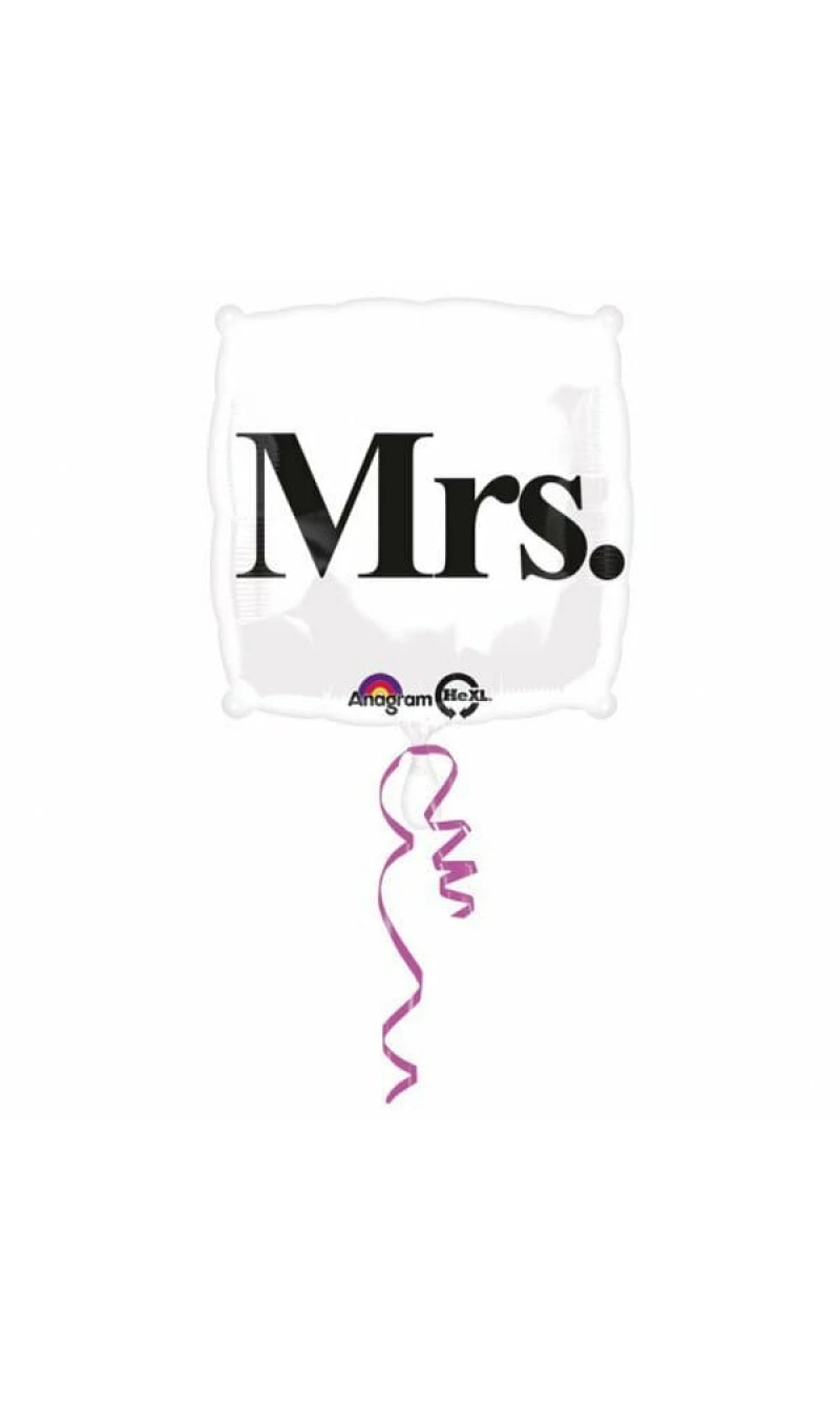 Mrs. Foil Balloon 18'' (45cm)
