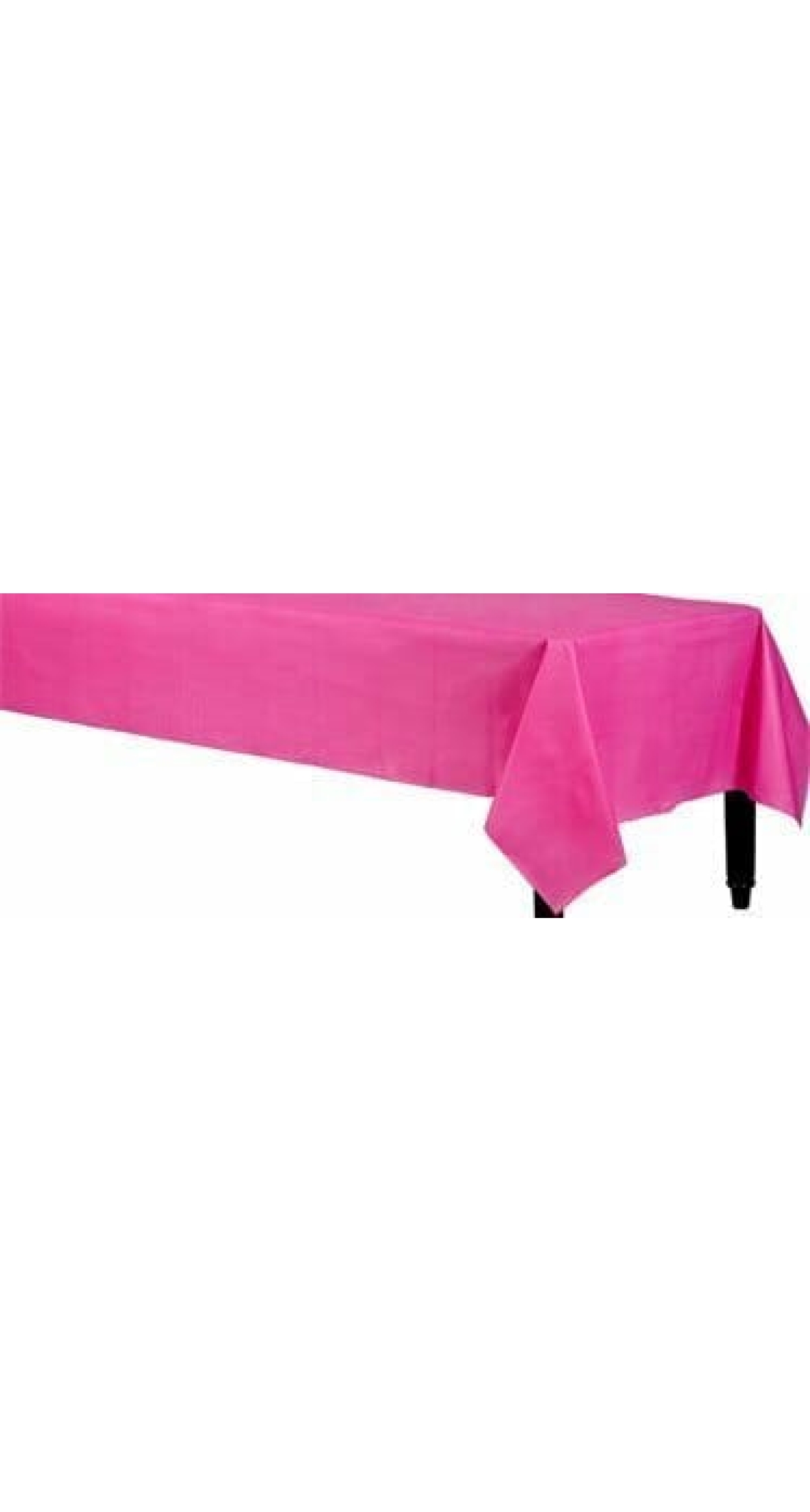 Magenta - Plastic Table Cover 137 x 274cm