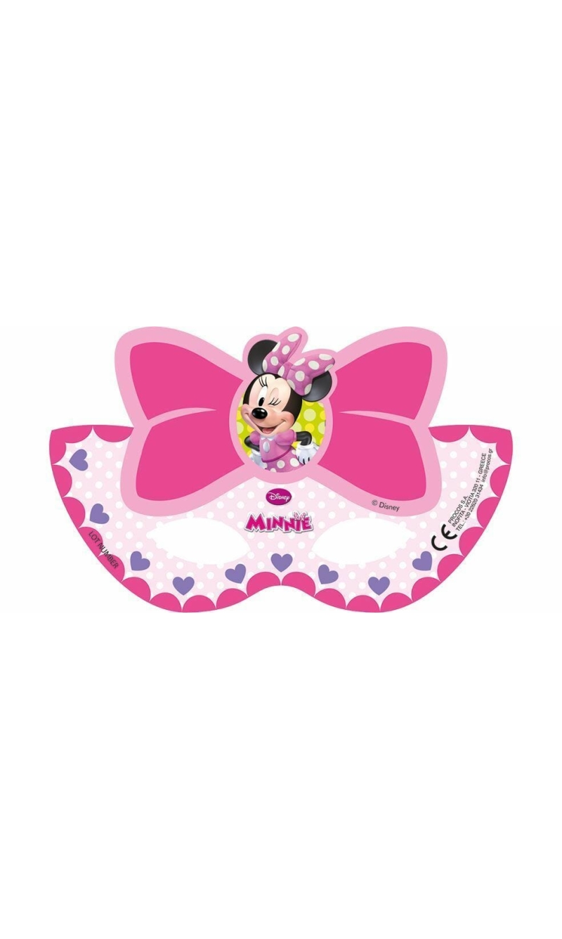 Minnie Happy Helpers Die-cut masks - 6pk