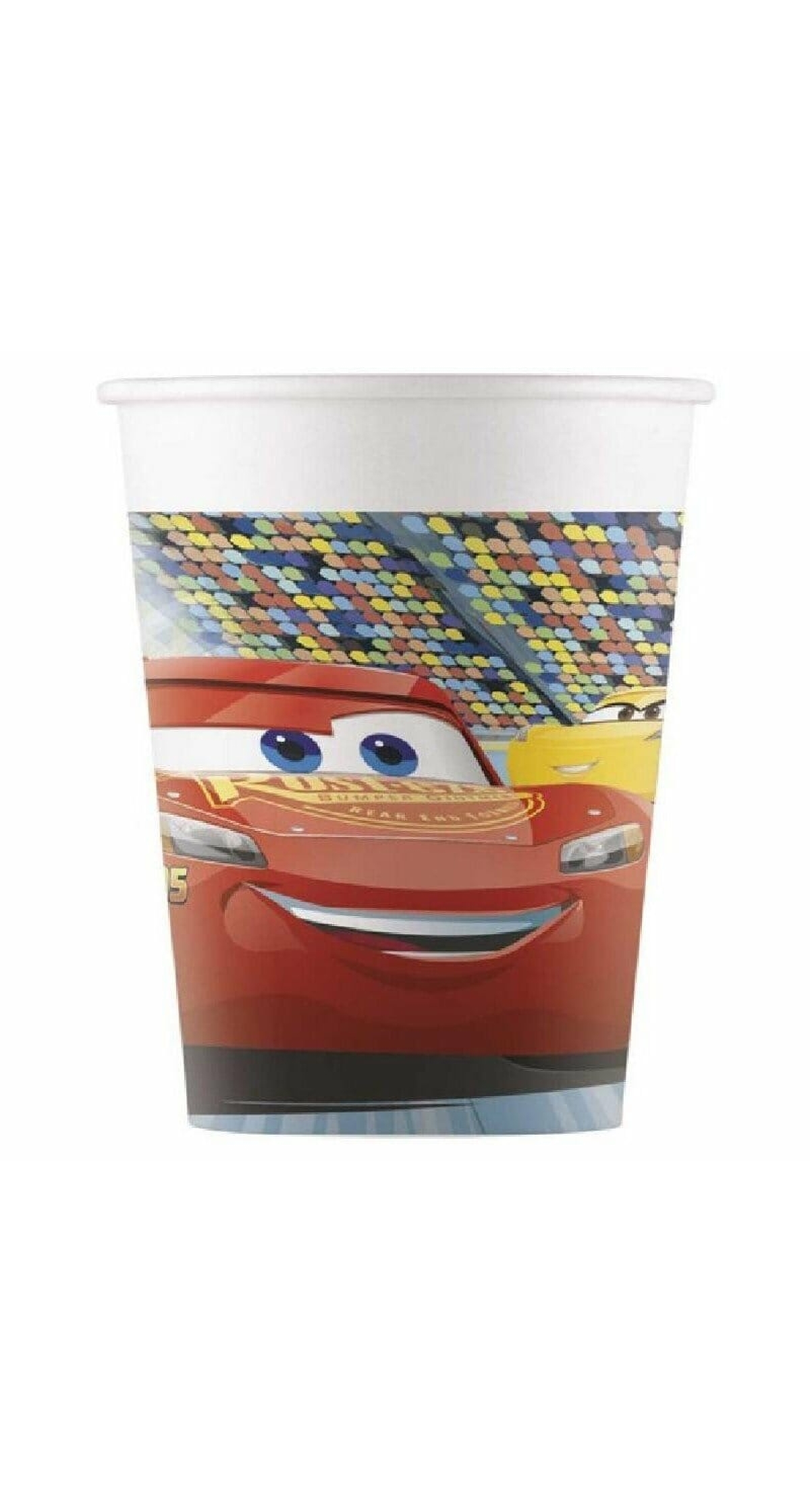 Cars Party Paper Cups 200ml - 8pk