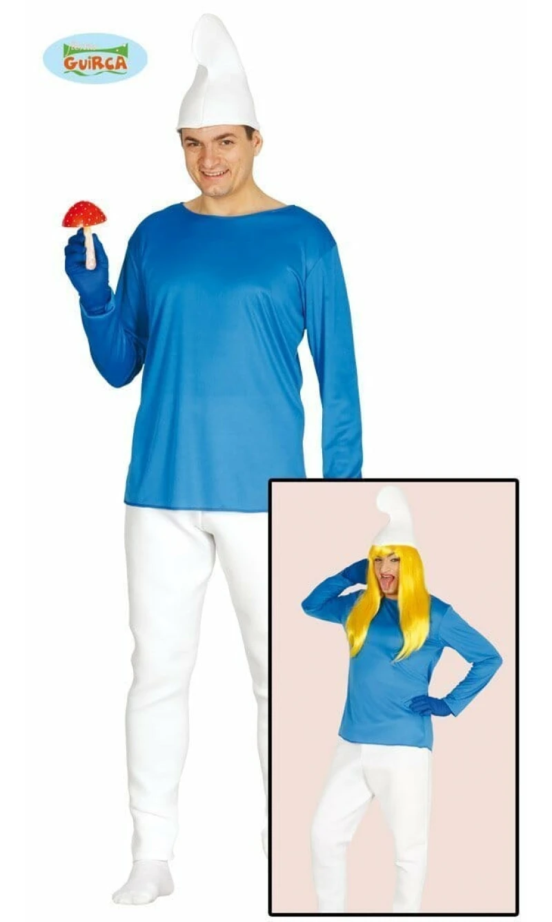 Smurf (Enanito Azul) - Adult Size Large