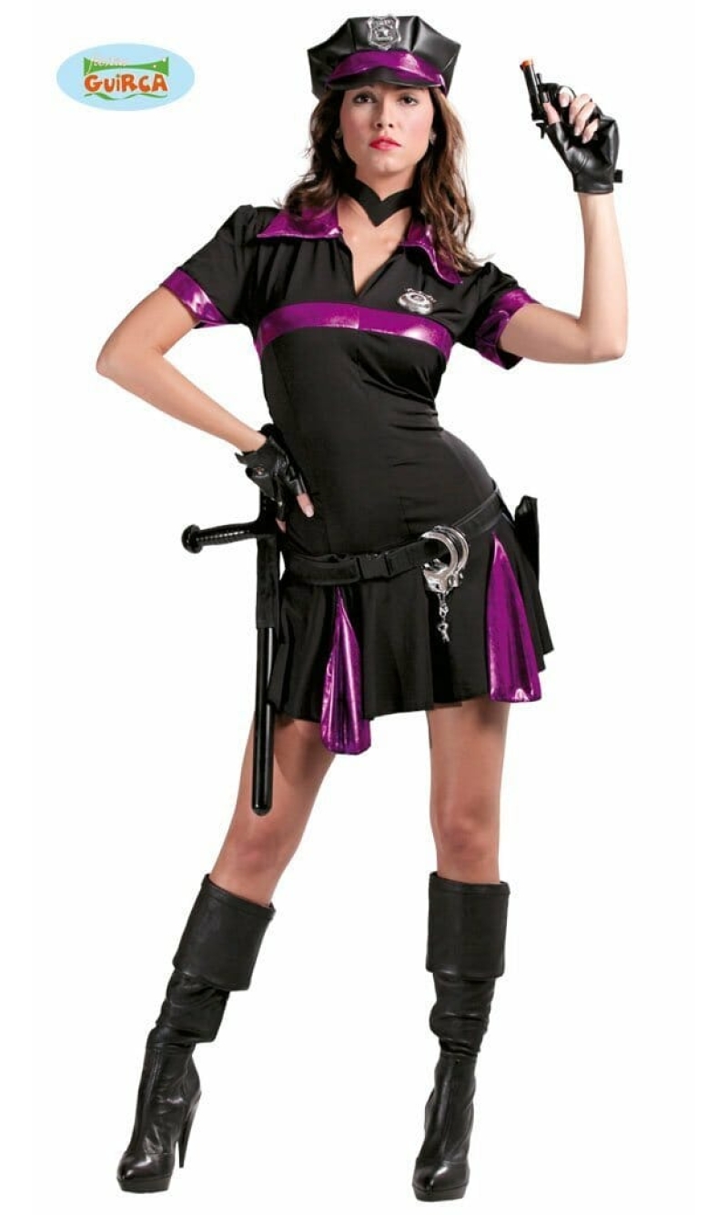 Lady Police Officer (Agente De Policia) - Adult One Size