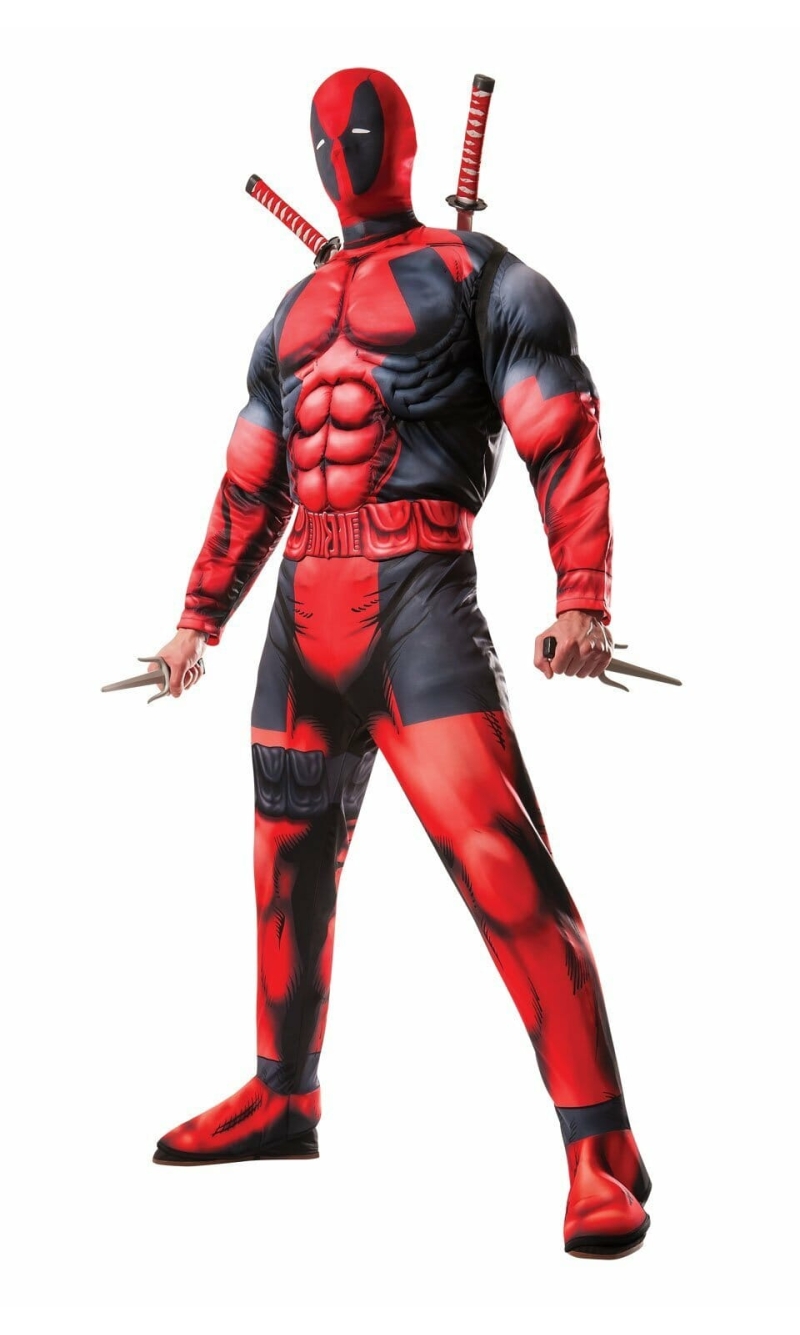 Official Deluxe Marvel Deadpool - Adult Size Large (STD)