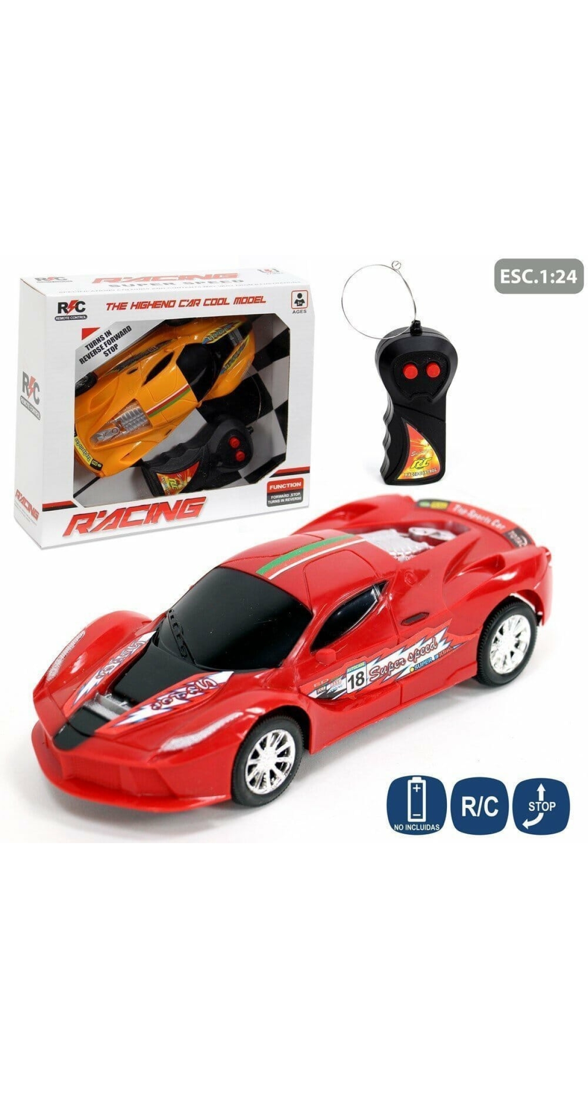 Radio Control Car 3 F 2/C 20 cm