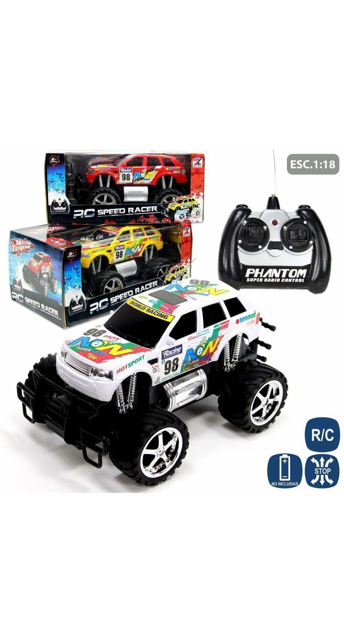 Radio Control Car - 25cm x 14cm