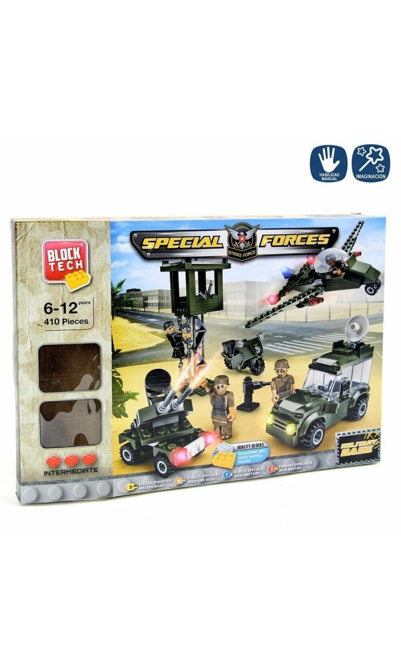 Construction Blocks Military - 40cm x 28cm x 5cm