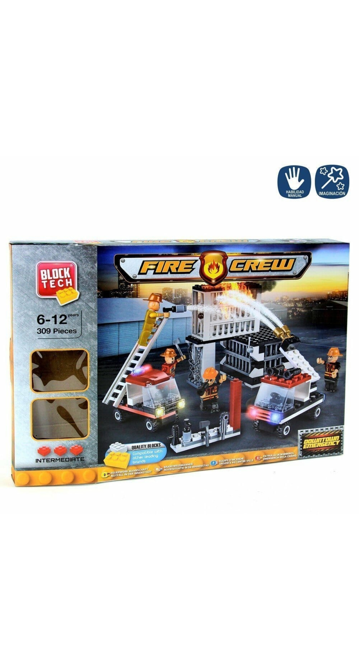 Construction Blocks Fire Brigade - 40cm x 28cm x 5cm