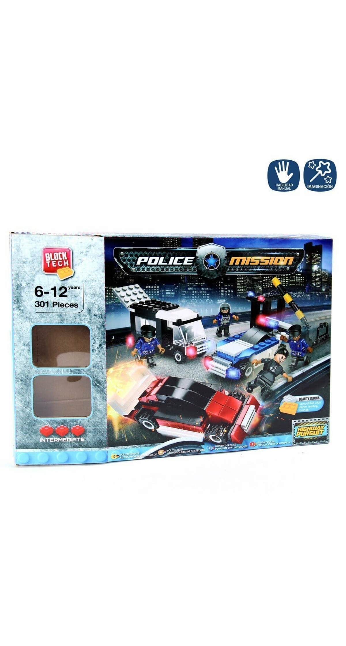 Construction Blocks Police - 36cm x 25.50cm x 5cm