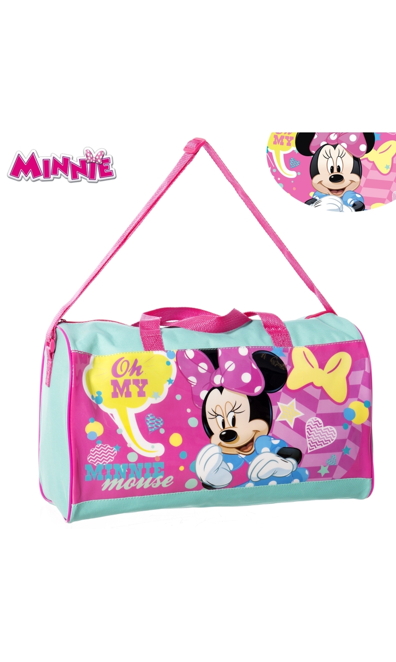 Minnie Mouse Sports Bag 38x20x23cm (Online Only)