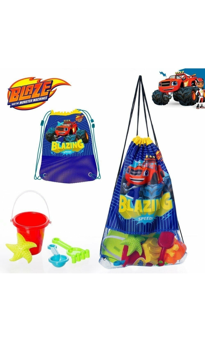 Beach Net Carrier Bag Blaze 37x57cm