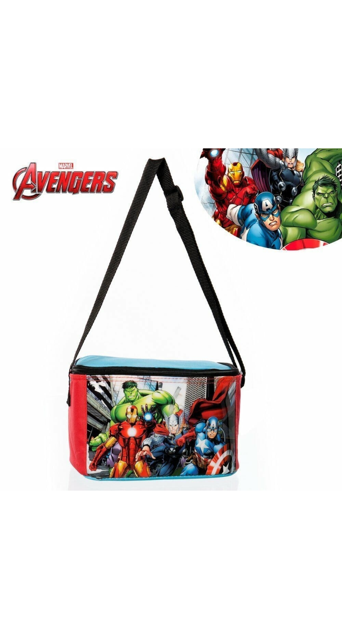 Avengers Thermal Bag 23x15x16cm (Online Only)