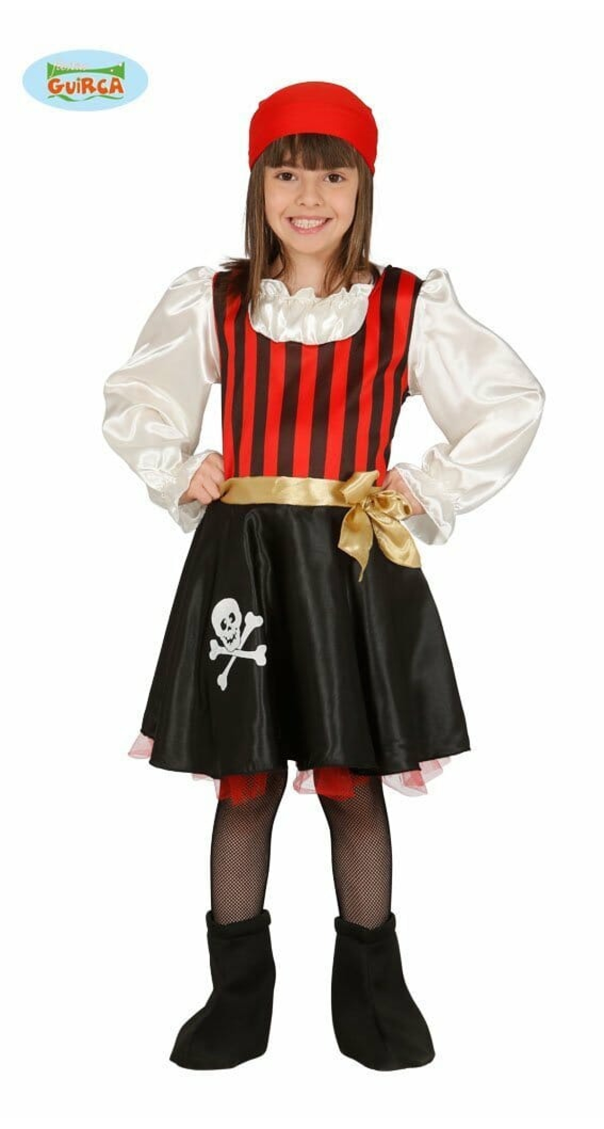 Skull Pirate Girl (Pirata Calavera) - Age 3 to 4 Years