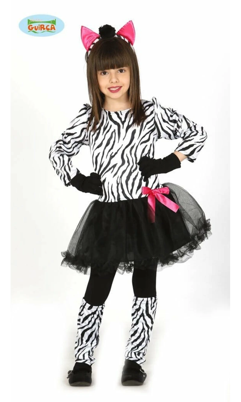 Zebra Girl (Cebra) - Age 5 to 6 Years