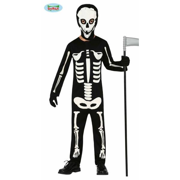 Skeleton Game Boy Costume - Age 5 to 6 Years