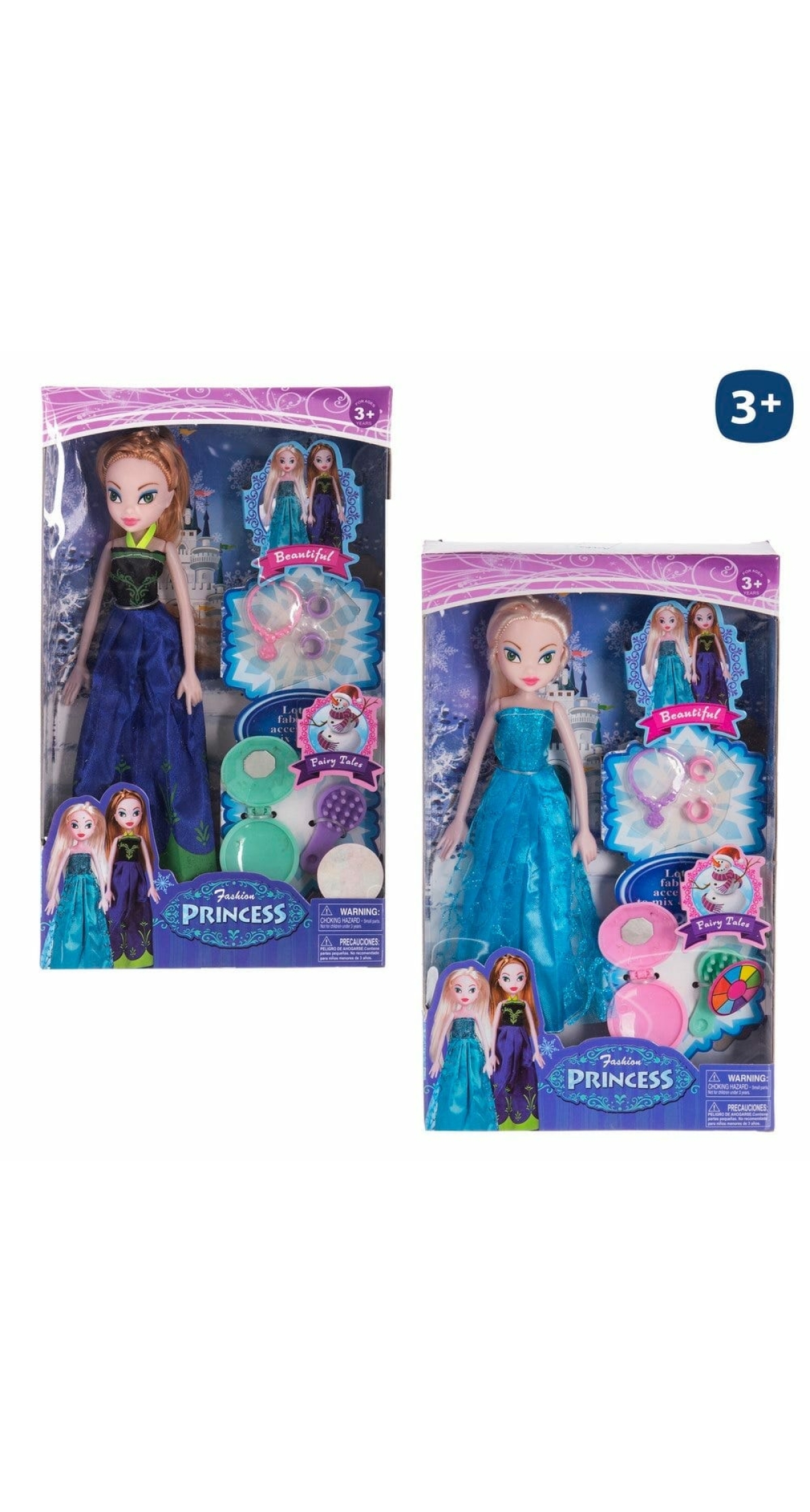 Snow Princess Doll With Accessories - 23cm