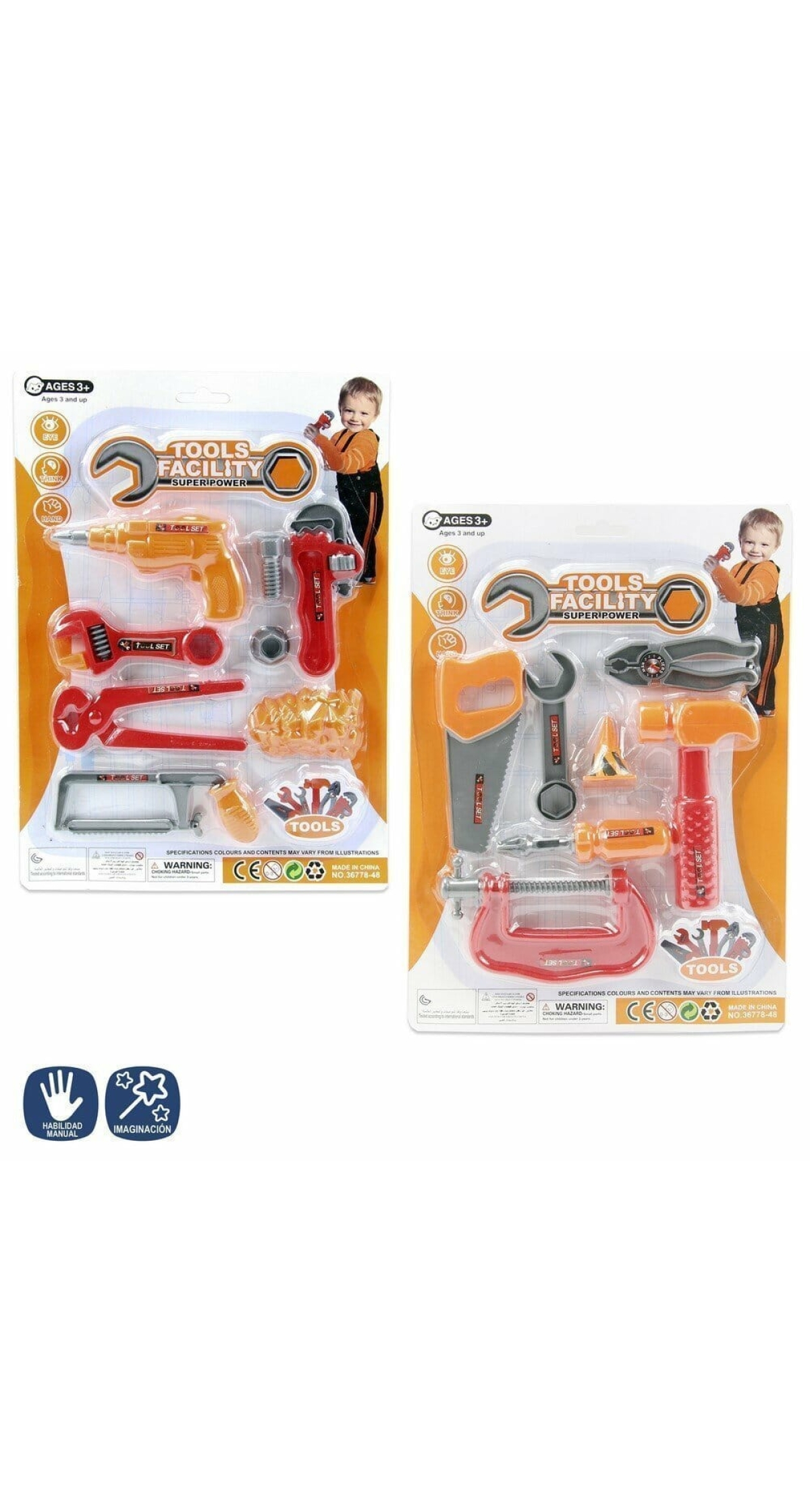 Tools Set (Assorted) - 8pcs