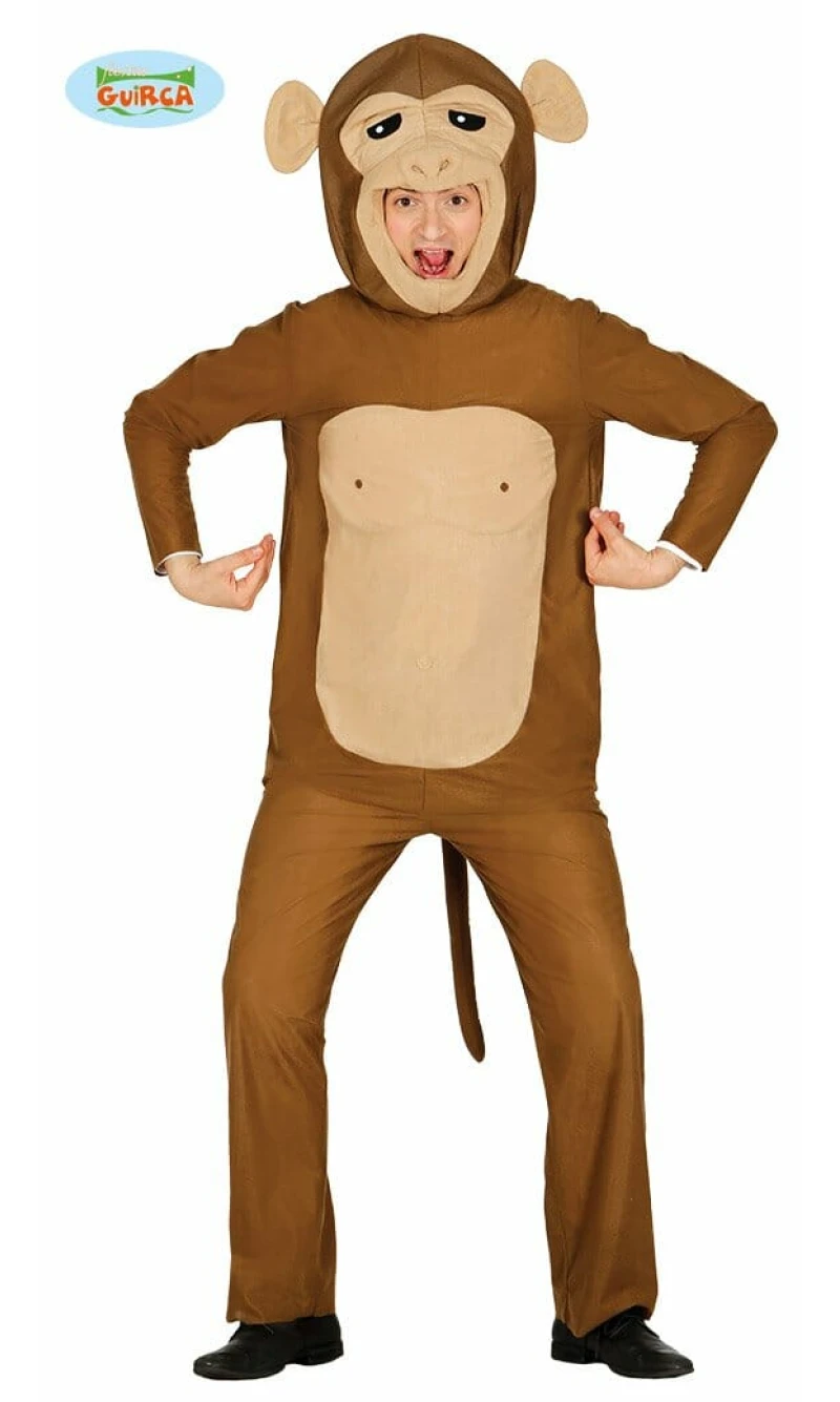 Cuddly Monkey - Adult Size Large