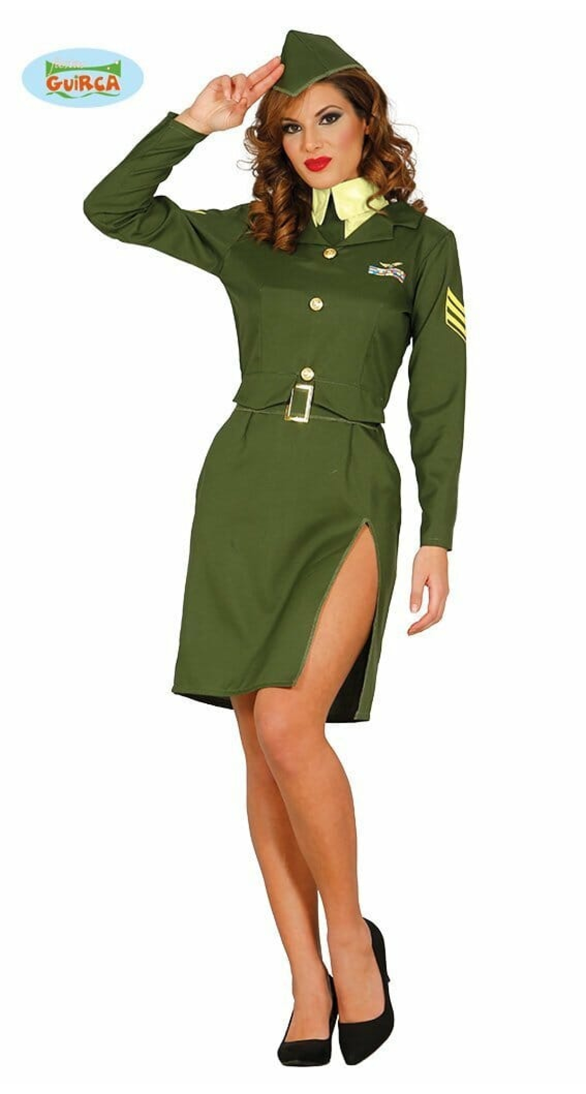 Soldier Woman - Adult Size Large