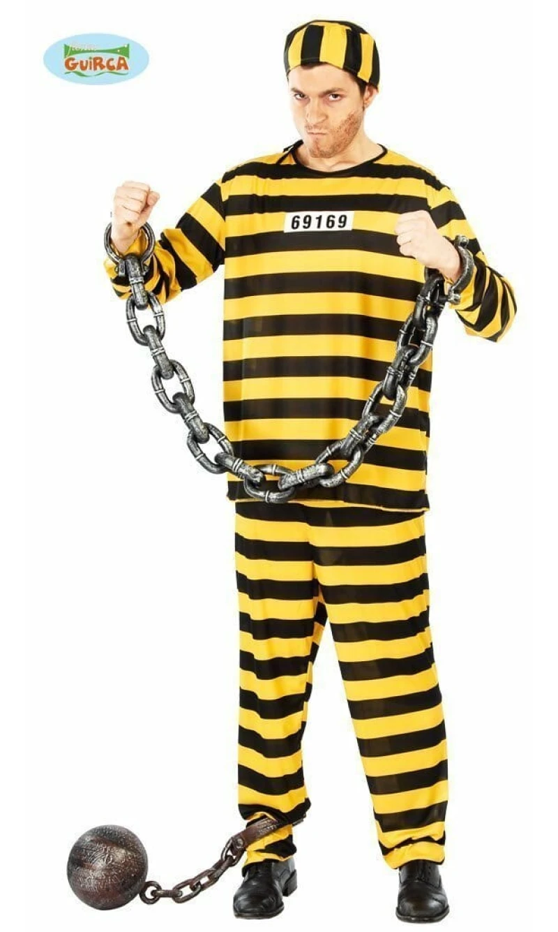 Prisoner - Adult Size Medium