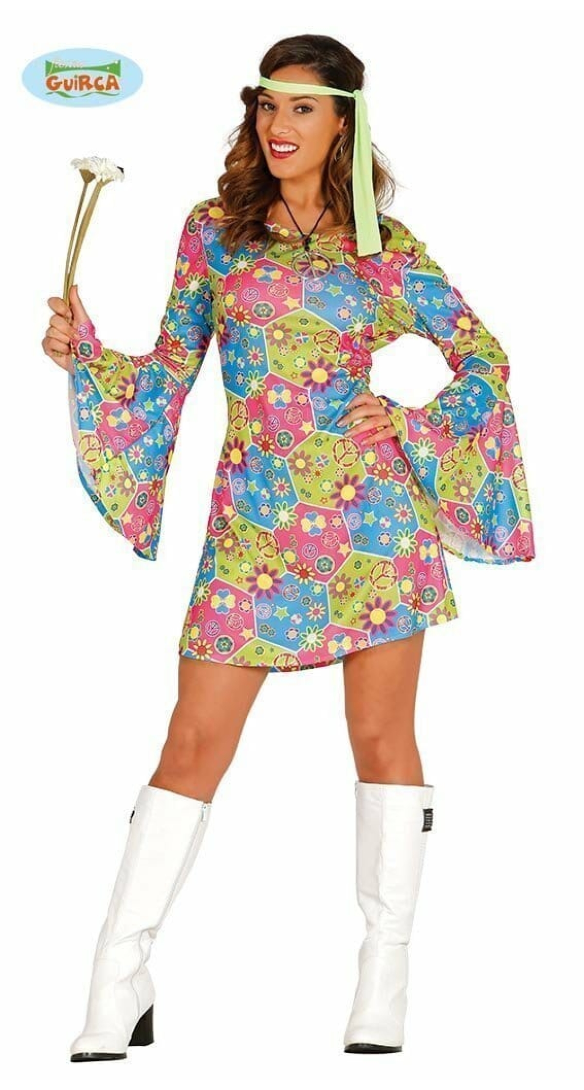 Flower Power Woman - Adult Size Small