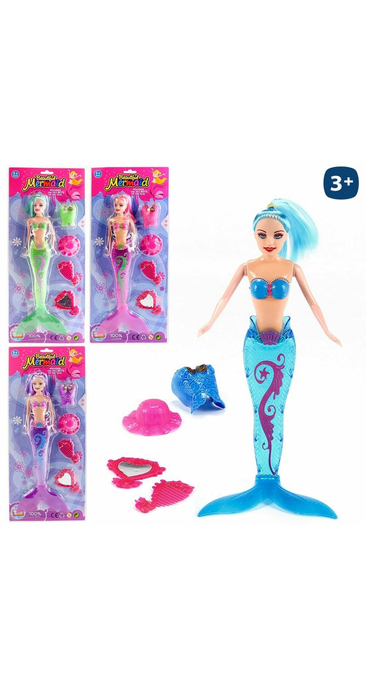 Little Mermaid Doll - 34cm