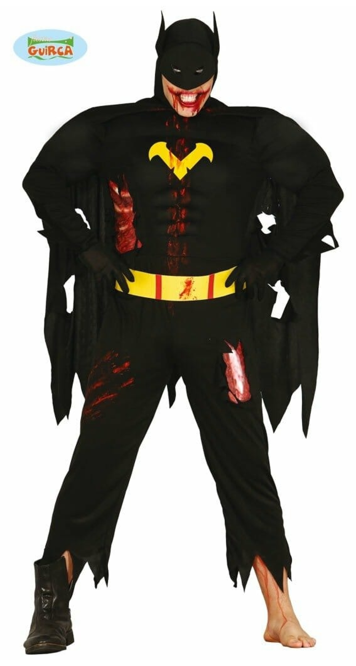 Batman Zombie (Black Hero Zombie) - Adult Size Medium