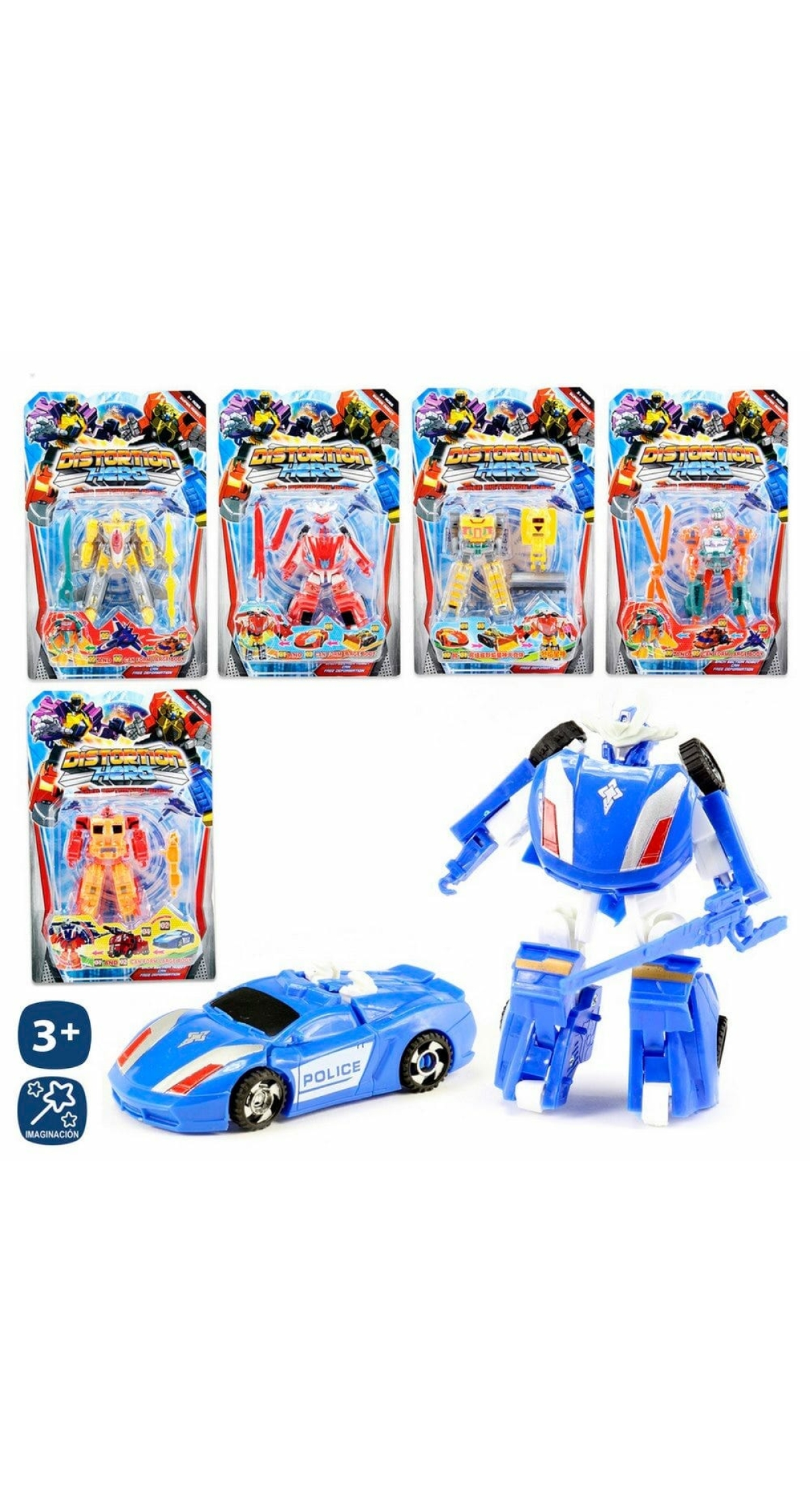 Transformable Robot Car - 14cm