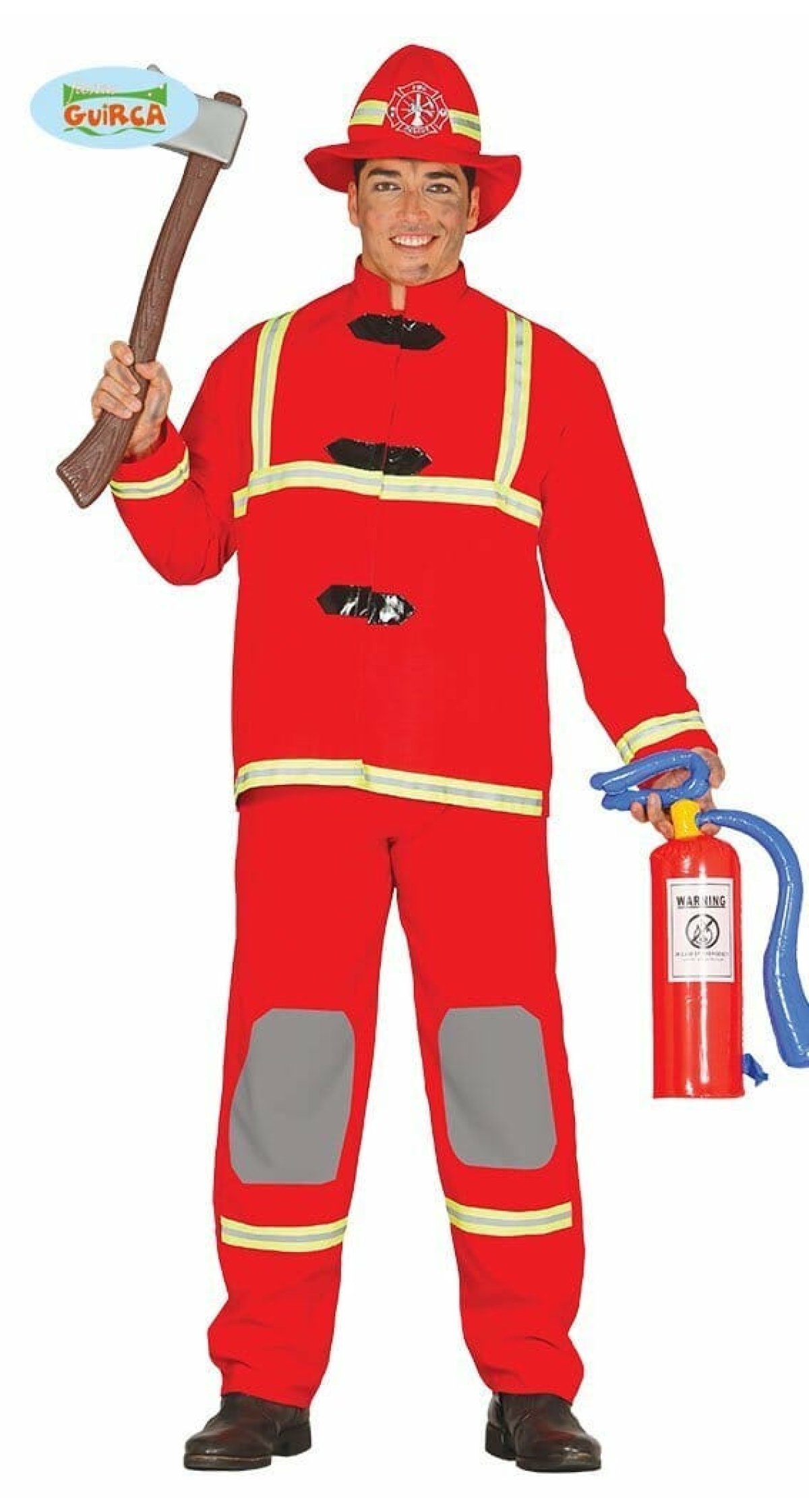 Fire Fighter (Bombero) - Adult Size Medium