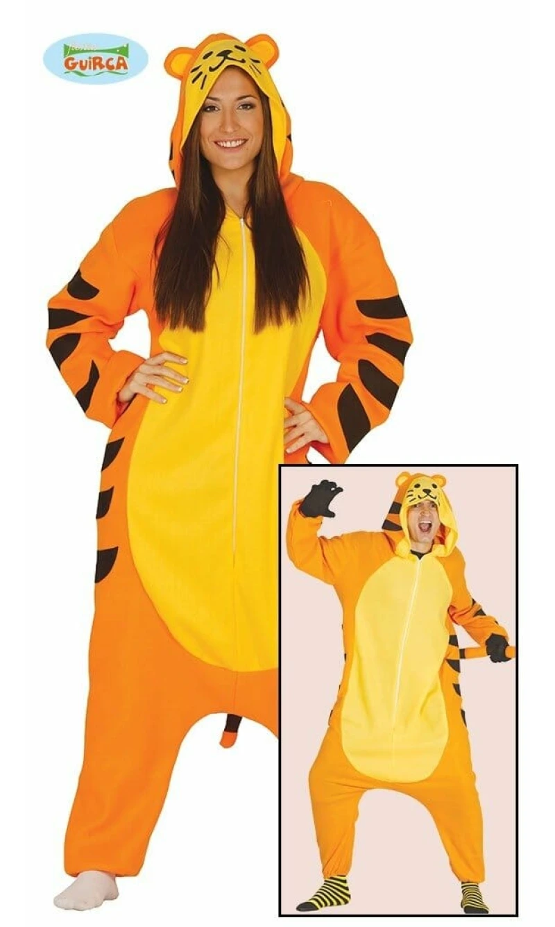 Tiger - Adult Size Medium (Onesie)