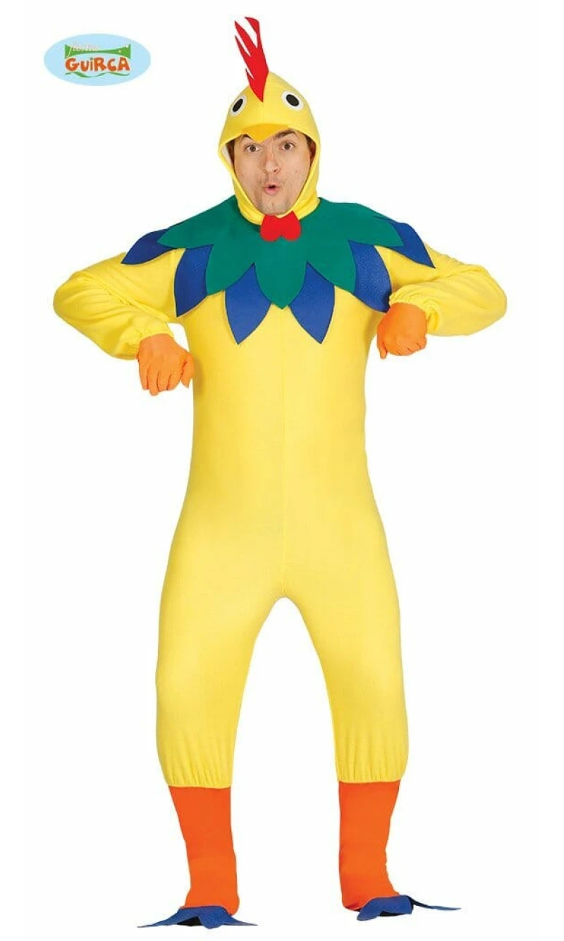Rooster Yellow - Adult Size Medium