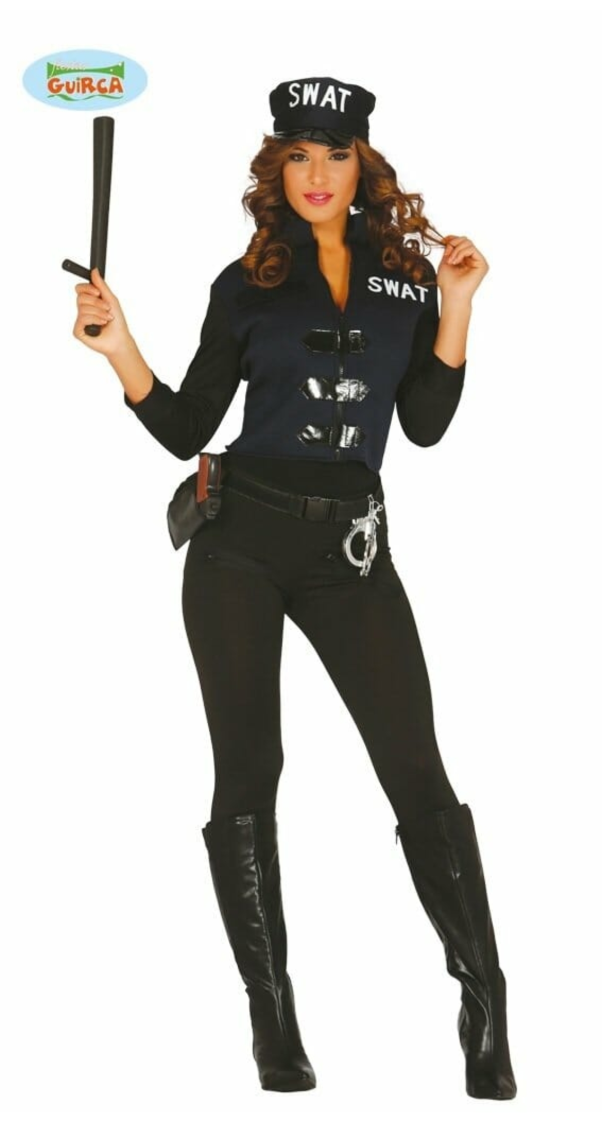 Sexy SWAT (Spandex) - Adult Size Small / Medium