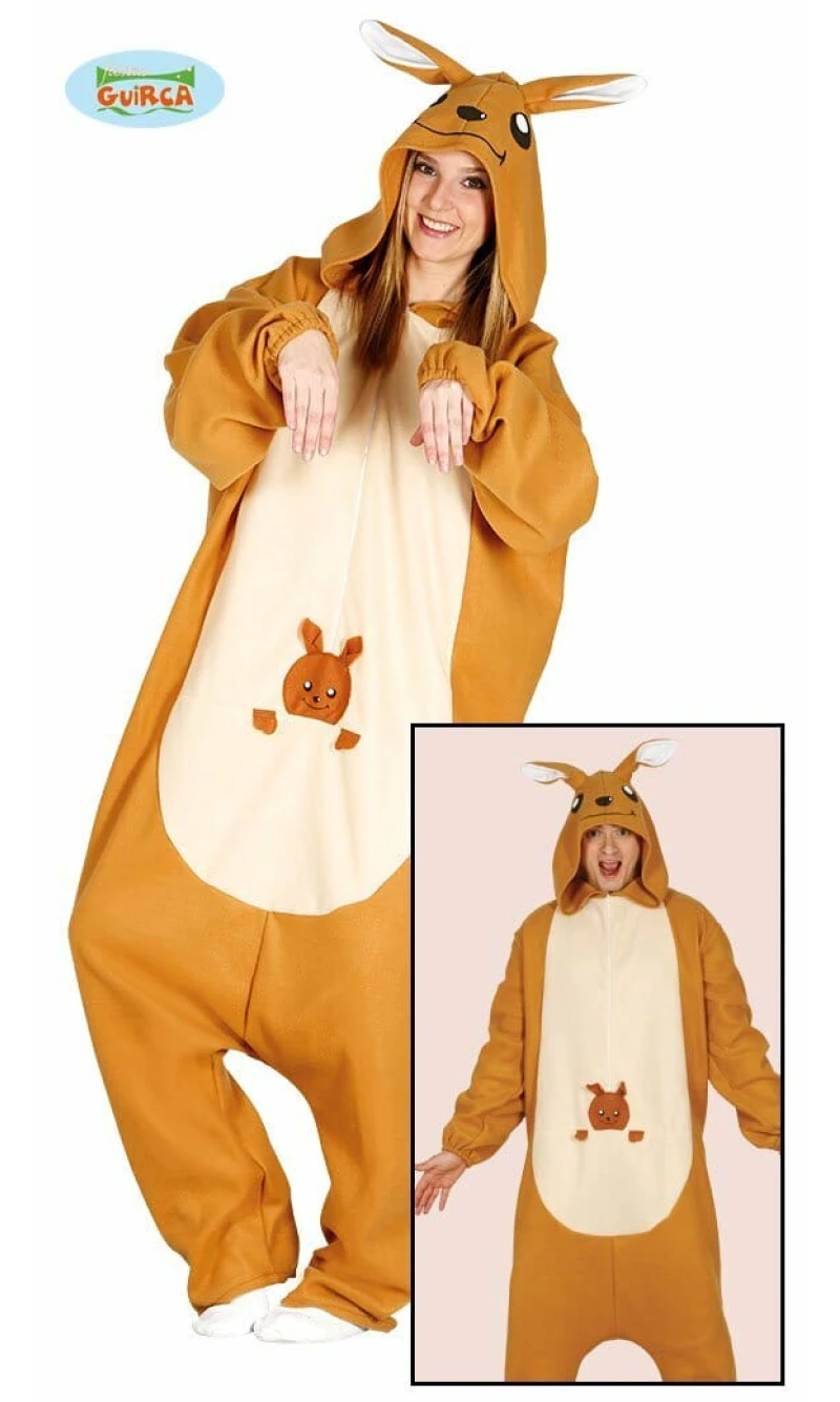 Kangaroo Jumpsuit - Adult Size Medium (Onesie)