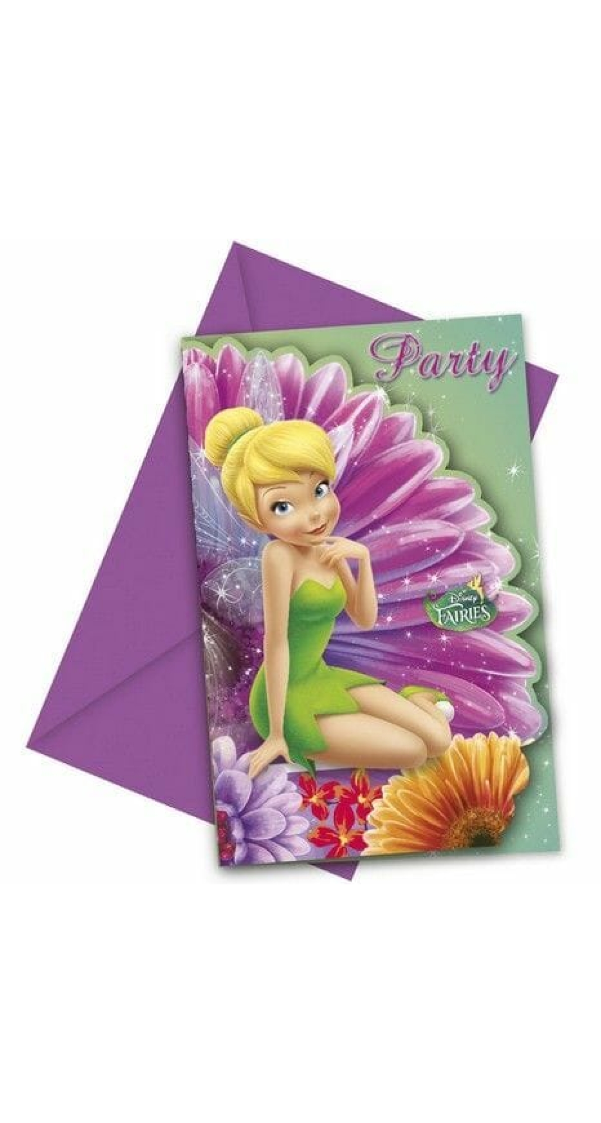Tinkerbell Invitations - 6pk