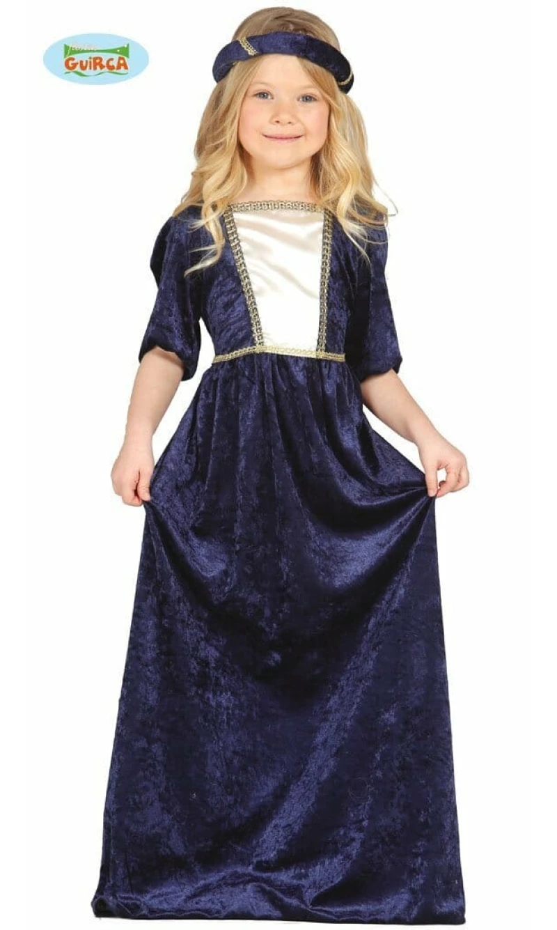 Medieval Girl (Dama Mediaval) - Age 7 to 9 Years