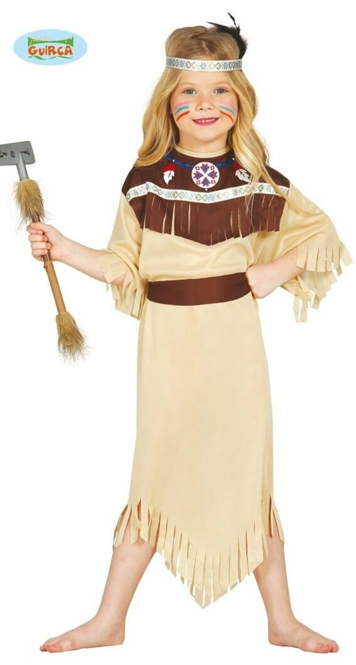 Cherokee Indian Girl - Age 7 to 9 Years