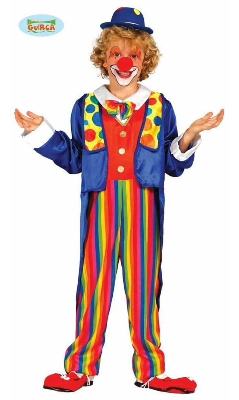 Clown Rainbow Stripes (Payaso) - Age 5 to 6 Years