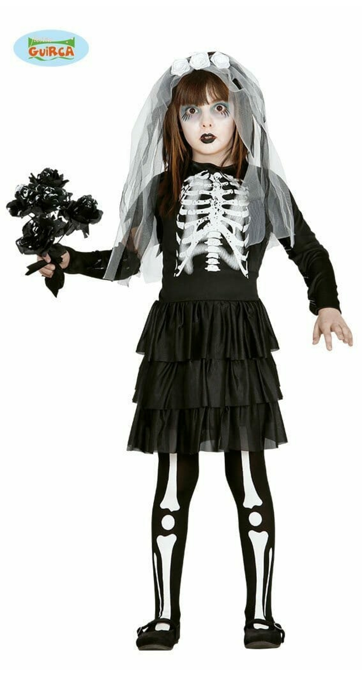 Skeleton Bride - Age 10 to 12 Years