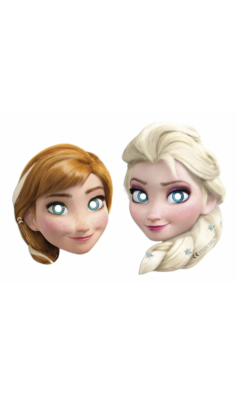 Disney Frozen Die-Cut Party Masks - 6pk