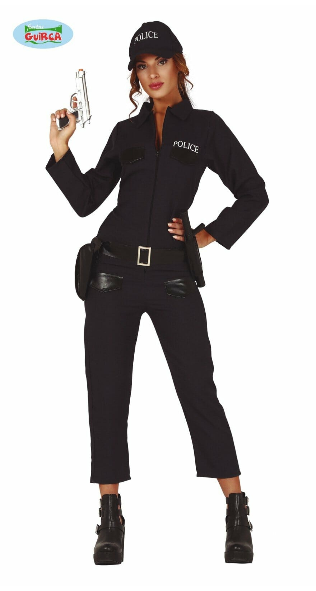 Police Lady (Policia) - Adult Size Small