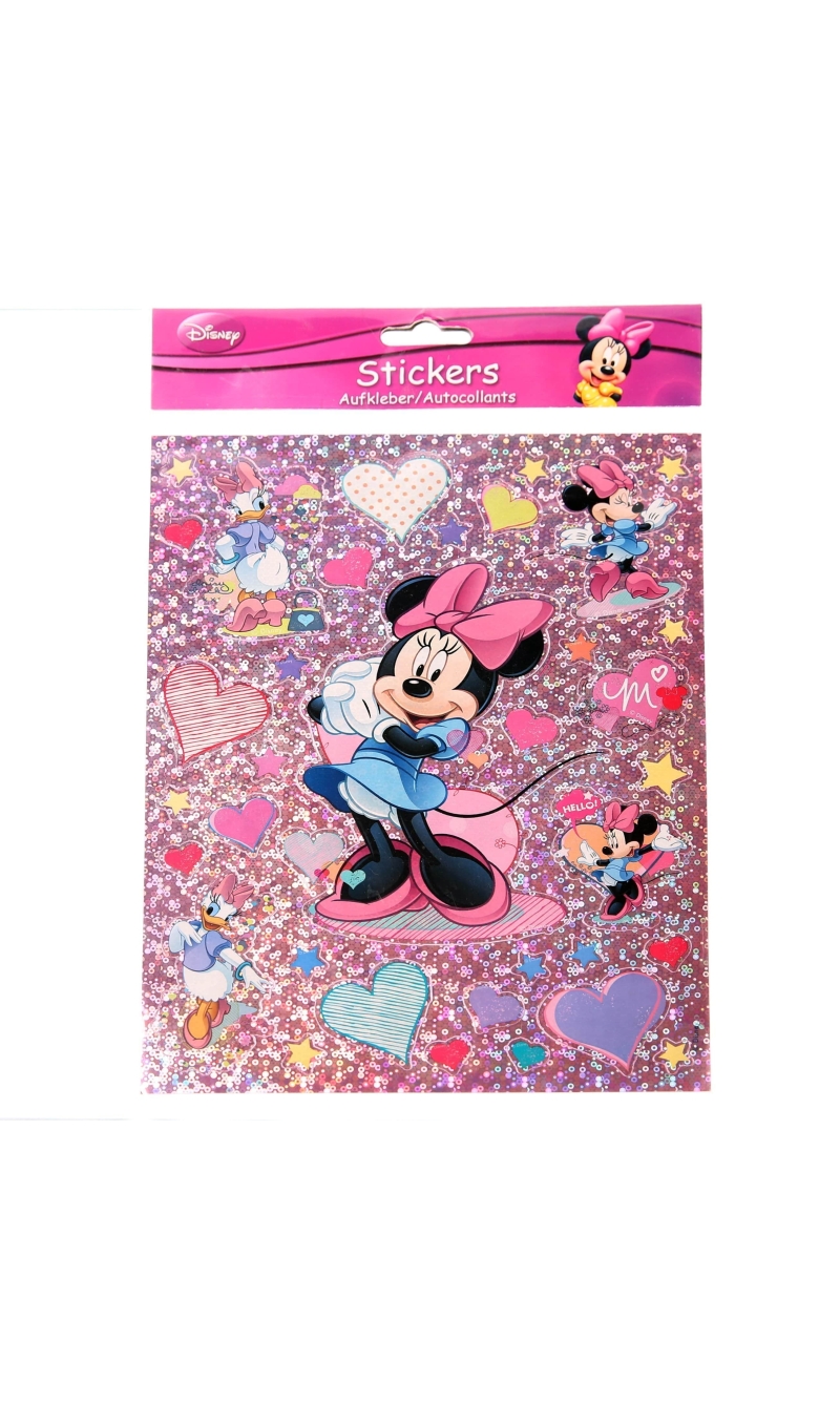 Minnie Mouse Bow-Tique Holographic Sticker - 1 Sheet