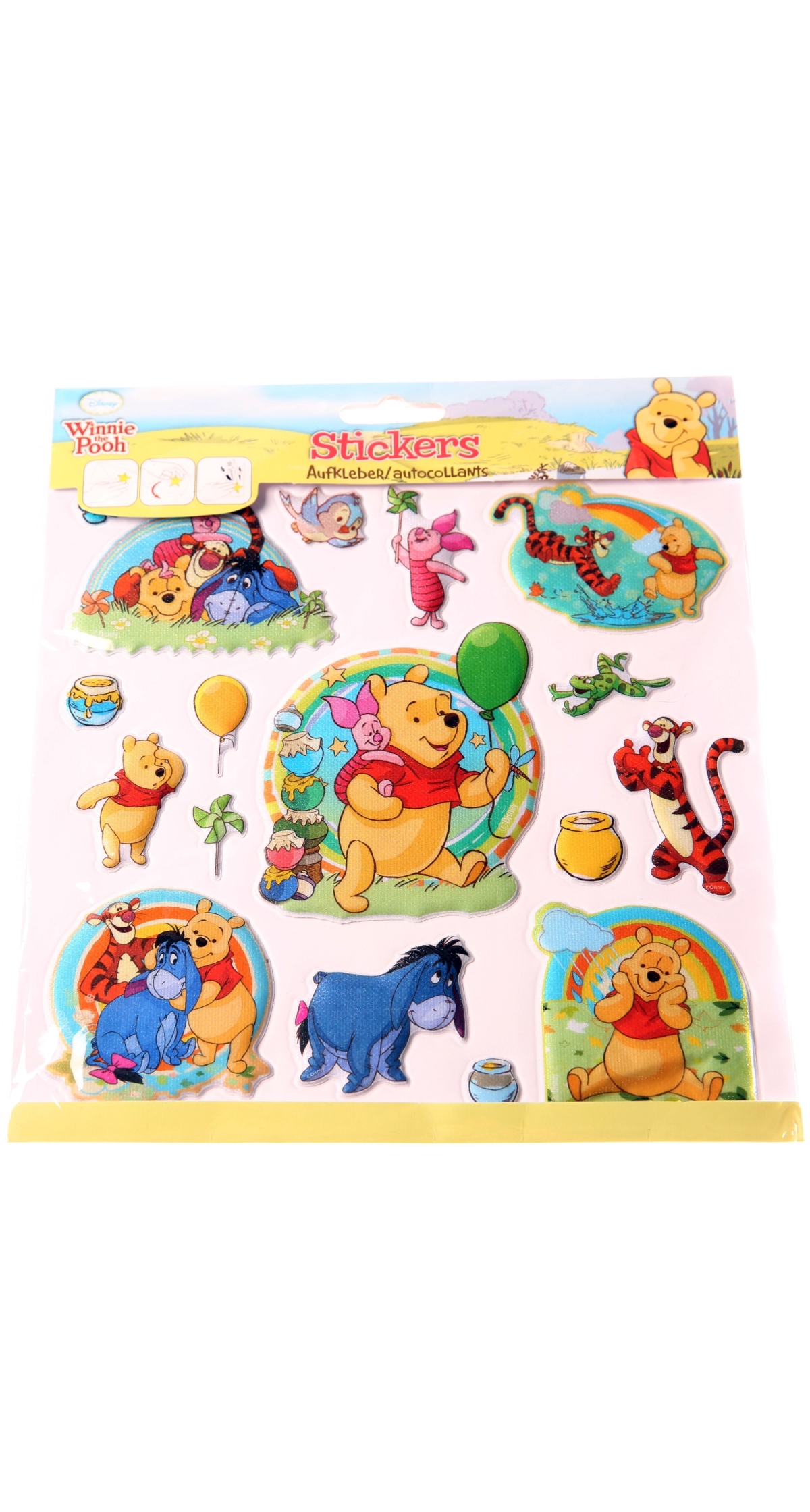Winnie the Pooh Pop Up Stickers - 17pk