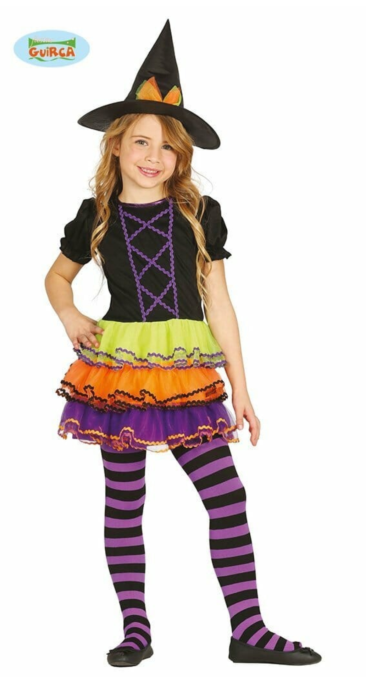 Coloured Witch - Age 10 to 12 Years
