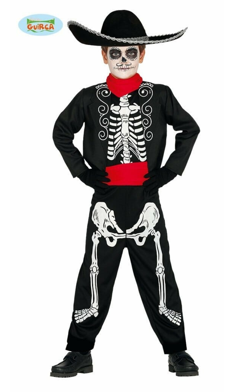 Mexican (Mariachi) Skeleton - Age 7 to 9 Years