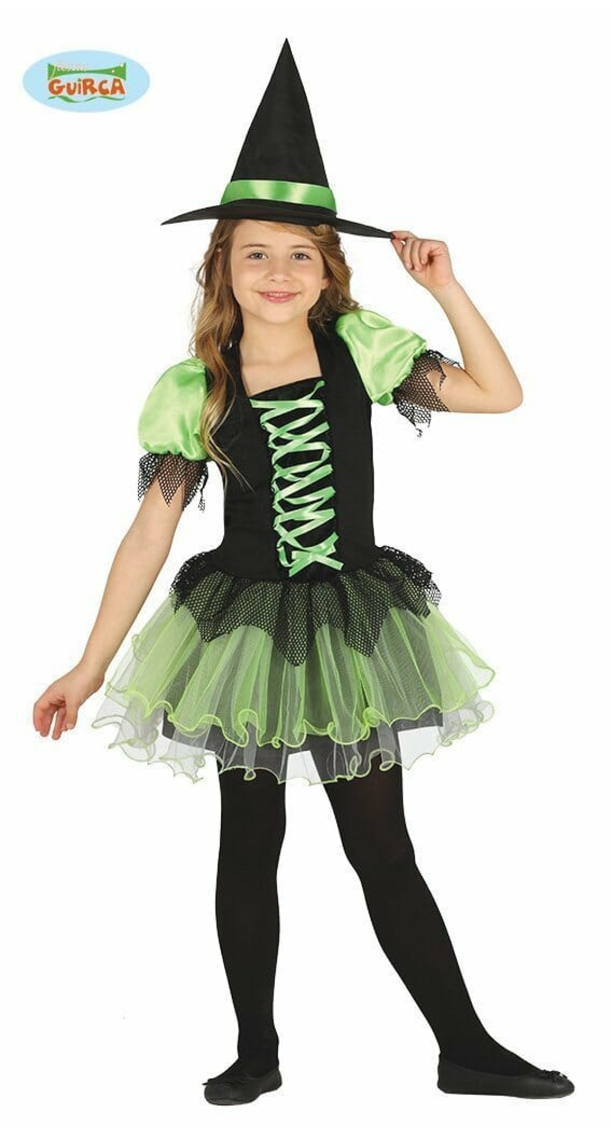 Green Tutu Witch - Age 10 to 12 Years