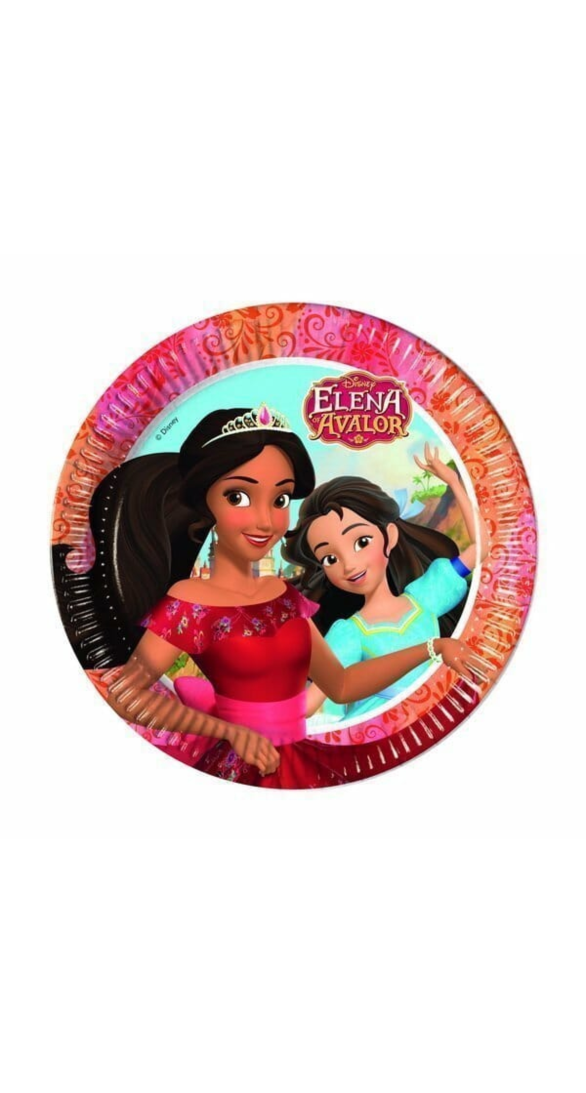 Elena of Avalor Paper Plates  Large 23cm - 8pk