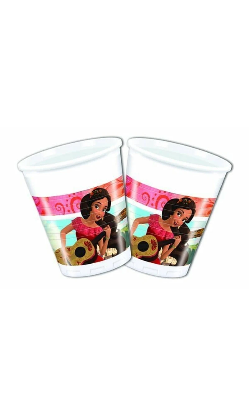 Elena of Avalor Plastic Cups 200 ml - 8pk