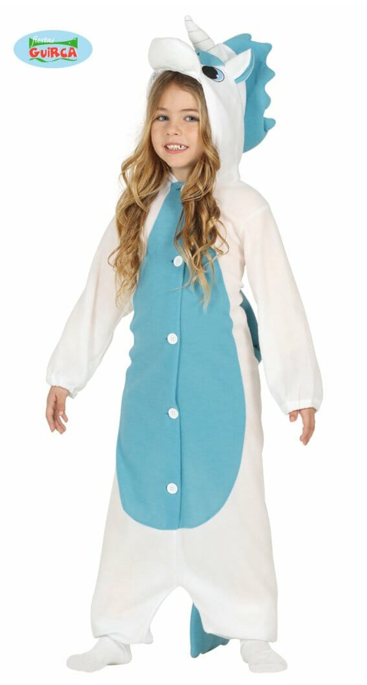 Unicorn Blue Pyjamas (Onesie) - Age 10 to 12 Years