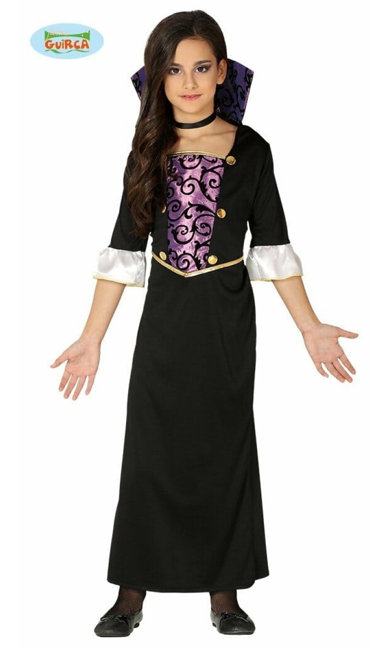 Lilac Vampiress - Age 3 to 4 Years